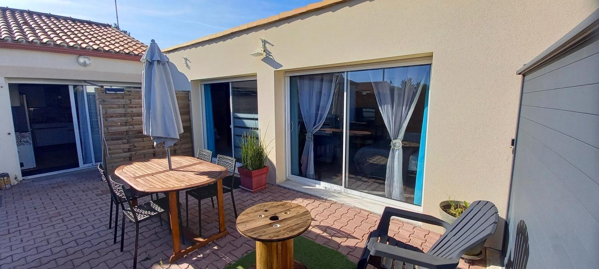 Studio Location Saisonniere Bord De Mer. Saint-Michel-Chef-Chef Ngoại thất bức ảnh